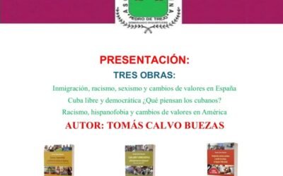 Presentación en Plasencia de Tres Libros de Tomás Calvo Buezas