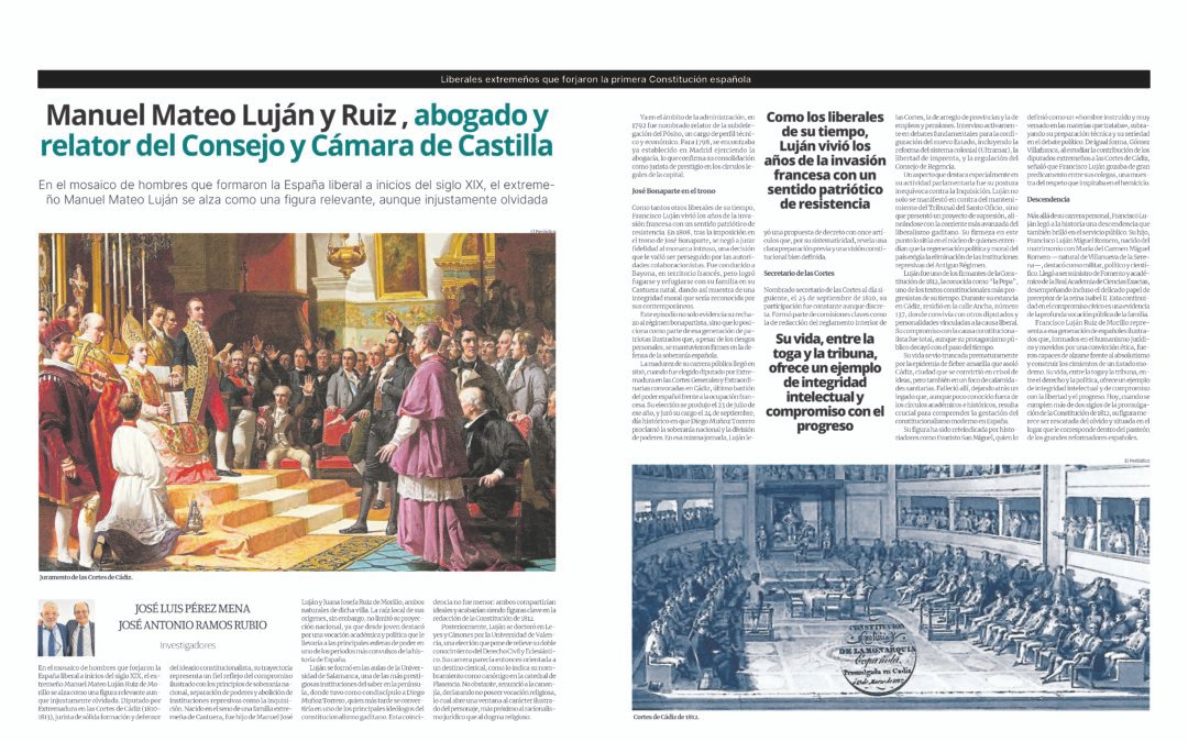 Manuel Mateo Luján y Ruiz, abogado y relator del Consejo y Cámara de Castilla