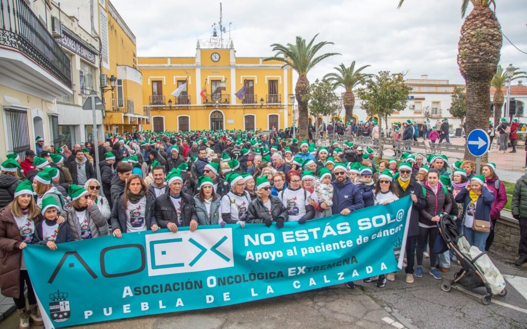 RUTA VERDE SOLIDARIA A FAVOR DE AOEX: «Memorial Paqui Acevedo». Puebla de la Calzada