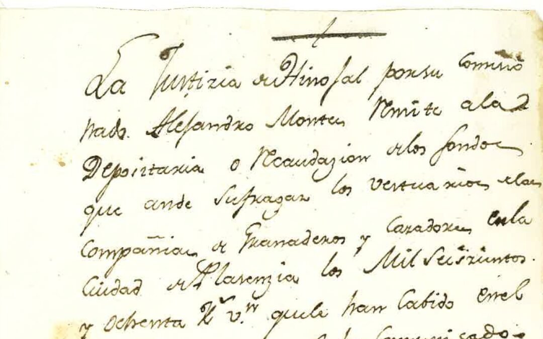 UN HECHO DE HINOJAL DE 1815