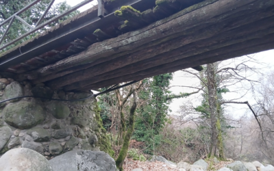 HISTORIA Y MEMORIA DE TORNAVACAS, 2, 2026: EL PUENTE DE SANTA MARÍA EN RUINAS. AGOSTO DE 1939.