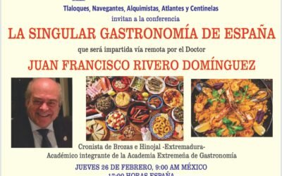 CONFERENCIA SOBRE LA GASTRONOMÍA ESPAÑOLA