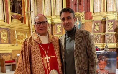 Puebla de la Calzada recibe la visita del arzobispo de Chachapoyas en un emotivo acto misionero