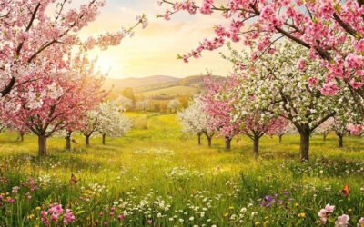 Valdelacalzada en flor 2026: Una explosión de color que busca el distintivo regional