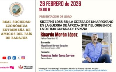 Badajoz: Presentación Libro, «SIDI IFNI 1955-56: La odisea de un arroyano en la guerra de África»