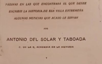 FELICIANO ROCHA AUTORIZÓ PUBLICAR EL LIBRO “ZARZA LA MAYOR»