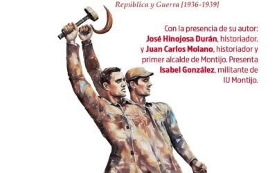 José Hinojosa presenta en Montijo El Partido Comunista de España en Extremadura durante el Frente Popular . República y Guerra (1936-1939)