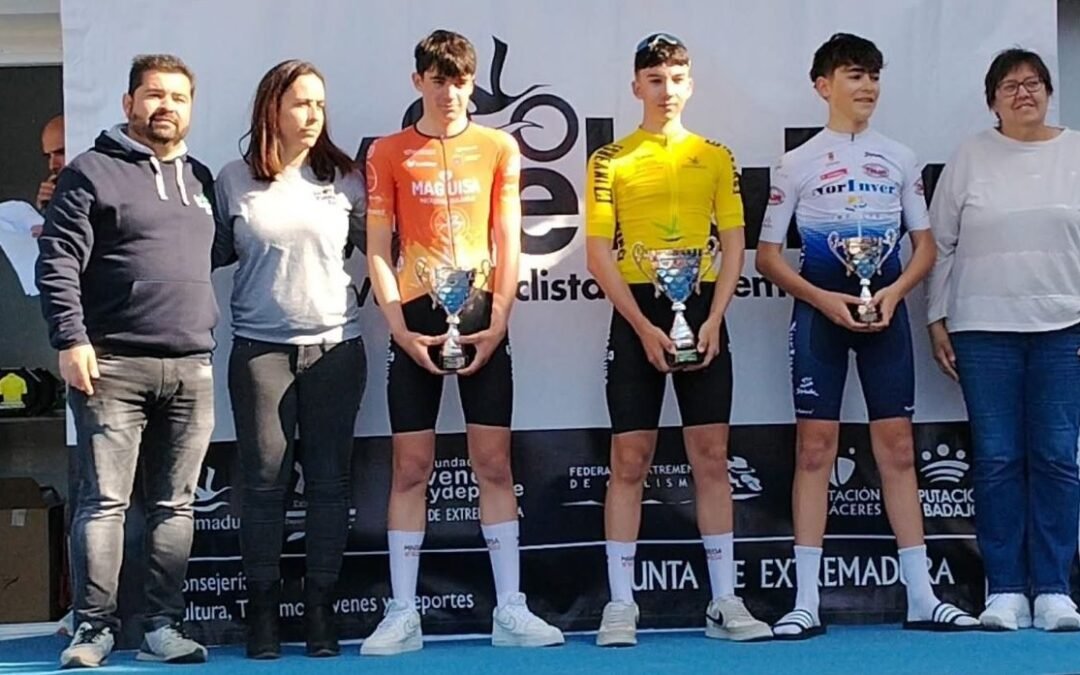 Actuación estelar del tornavaqueño Samuel Muñoz Yustas en la Vuelta a Extremadura Cadete