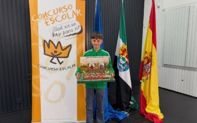 Montijo. Erik Calero Moreno gana la fase regional del concurso ¿Qué es un Rey para ti?