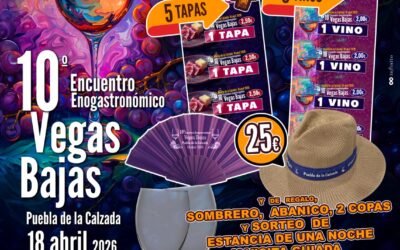 El sabor de la tradición llena Puebla de la Calzada en el X Encuentro Etno-Gastronómico