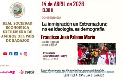Conferencia: «La inmigración en Extremadura: no es ideología, es demografía»