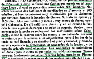 Santiago León: uno de los guerrilleros carlistas más temidos del norte extremeño