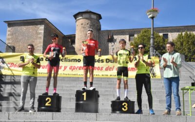 Samuel Muñoz, promesa del ciclismo extremeño.