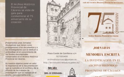 75 Años de Historia Viva: Jornadas de Investigación en el Archivo de Cáceres