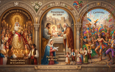 Presentación de Jesús, Purificación de María, la Candelaria y los Carnavales