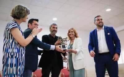 Abraham Gragera López de Montijo recibe el V Premio Nacional de Poesía Meléndez Valdés