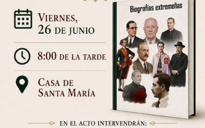 Presentación del libro: «Biografías Extremeñas» en Madrigalejo