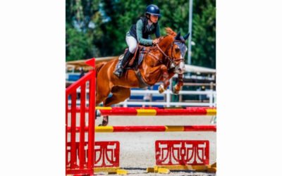 La montijana Fabiola del Solar Enrique, Campeona de España en la categoría Ponis C1 Estrella