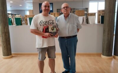 Entrega de las Actas de los 54 Coloquios en la Biblioteca de Montijo