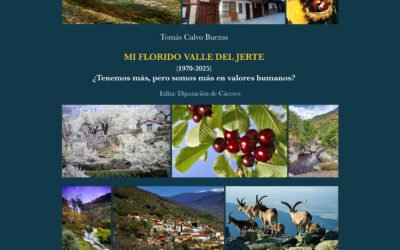 Presentación en Cáceres del libro «Mi florido Valle del Jerte (1970-2025): ¿Tenemos más, pero somos más en valores humanos?», del Profesor Tomás Calvo Buezas